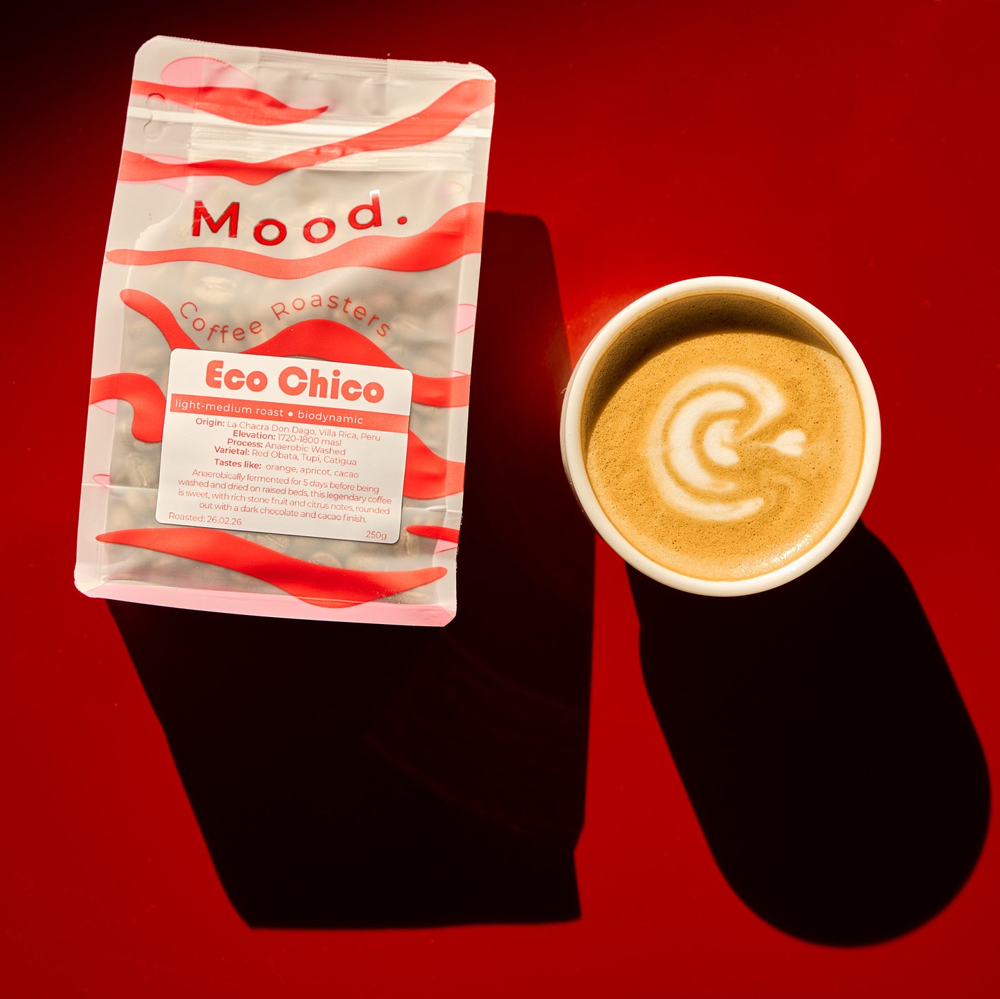 Just Espresso subscription coffee bags — Mood Coffee Roasters Aarhus